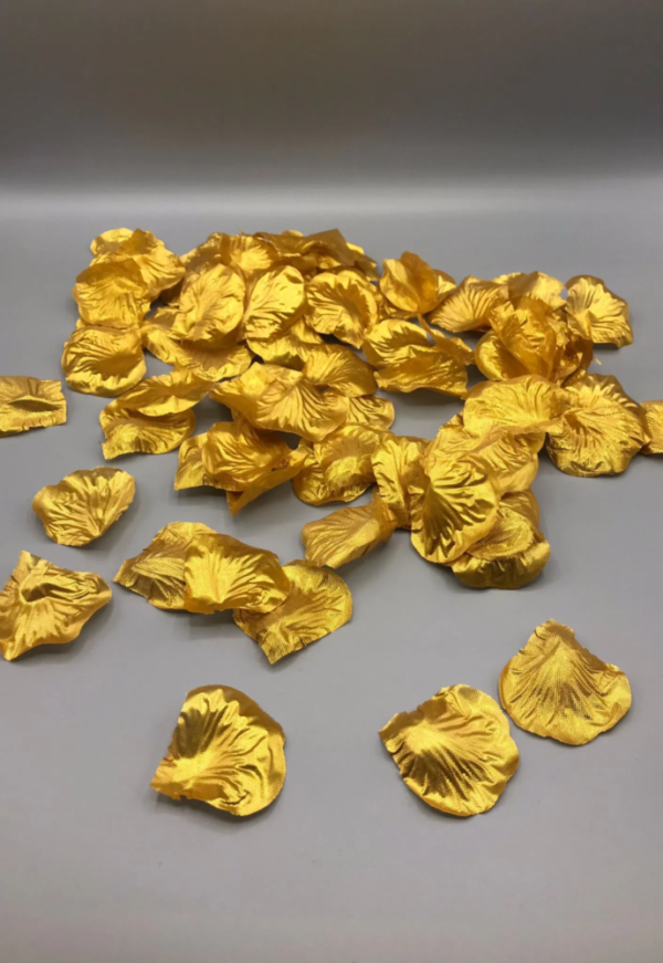 BUSTA 80 PETALI ARTIFICIALI oro (Cod. 14521-01)