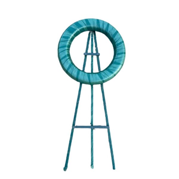 CORONA D80 PVC CON CAVALLETTO 3 GAMBE   (Cod. 340-01)