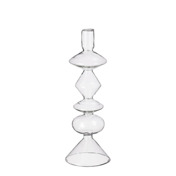 CANDELABRO VETRO COSTA H25,5 D9 CM  (Cod. 34820-01)