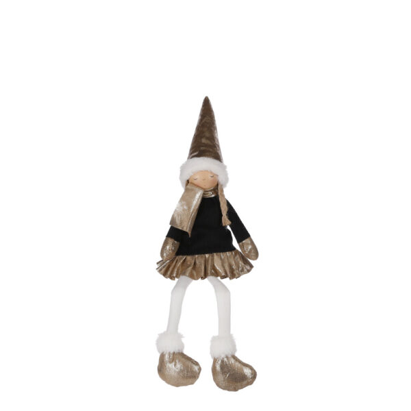 BAMBOLA IN STOFFA 14X13 H51 CM  (Cod. 34684-01)