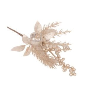 RAMETTO MELOGRANO E BACCHE CM 22 12 PZ. oro-chiaro (Cod. 34916-01)