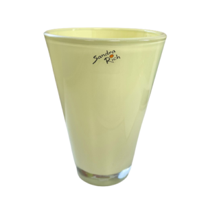VASO VETRO SANDRA RICH COLORATO H17 D12 verde (Cod. 9308-01)