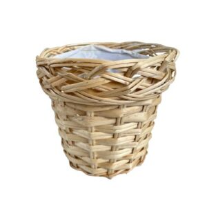 COPRIVASO VIMINI TRECCIA D14 H13  (Cod. 6192-01)