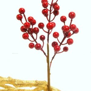 SET 6 PZ PICK BACCHE CM30 rosso (Cod. 34852-01)