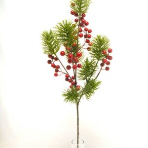 RAMO PINO CON BACCHE CM79  (Cod. 34854-01)