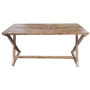 TAVOLO LEGNO 120X43 H78 naturale (Cod. 34906-01)
