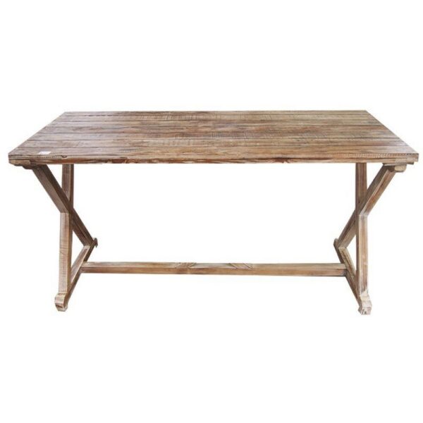 TAVOLO LEGNO 120X43 H78 naturale (Cod. 34906-01)