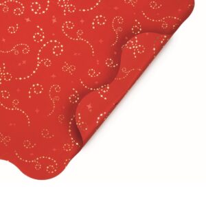 SOTTOV. MARGHERITA STELLANTI 50PZ D100  35MY rosso (Cod. 34921-03)