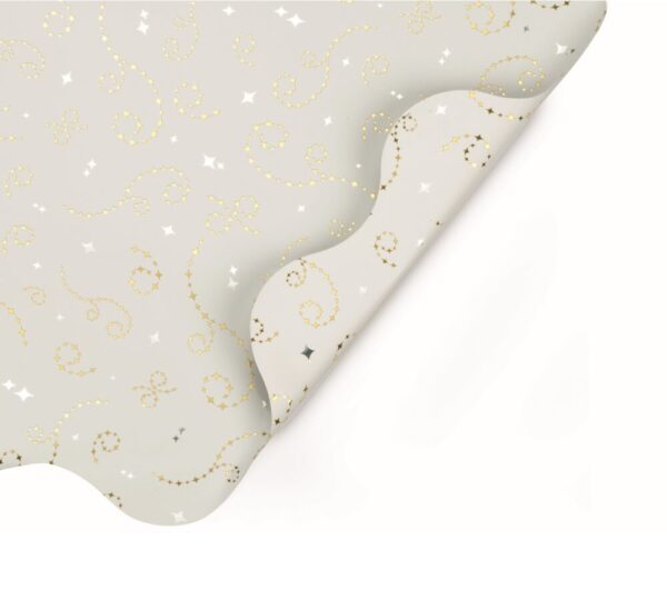 SOTTOV. MARGHERITA STELLANTI 50PZ D80  35MY bianco (Cod. 34923-01)