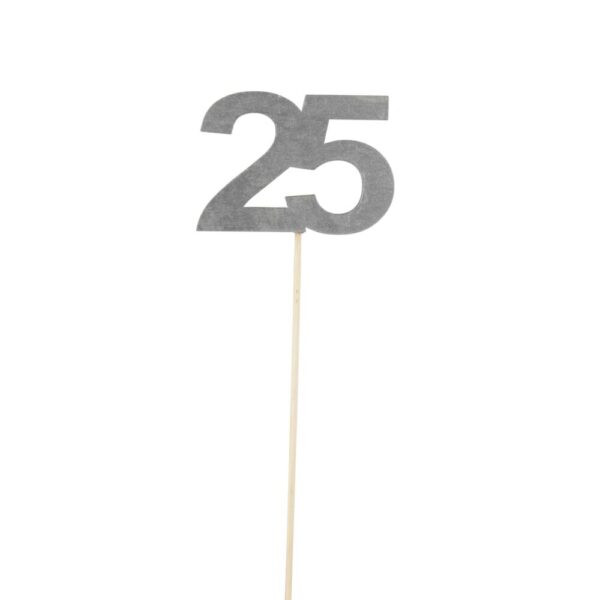 10 PZ. PICK NUMERO 25 - 4,8X6,8 H26,6 CM  (Cod. 32905-01)