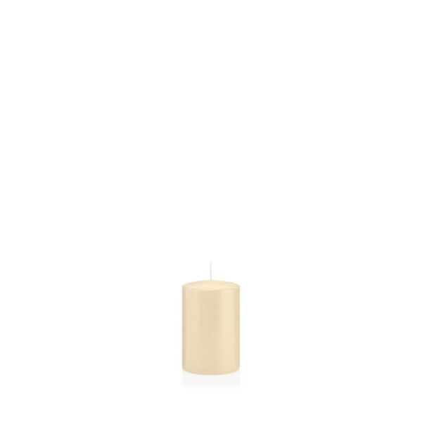 SET 24 PZ CANDELA MOCCOLO D 38 MM  H6 CM  60/38 crema (Cod. 34953-04)