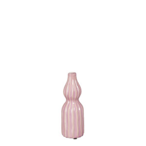 VASO A BOTTIGLIA FELIPE H20 D7 CM rosa (Cod. 35319-01)