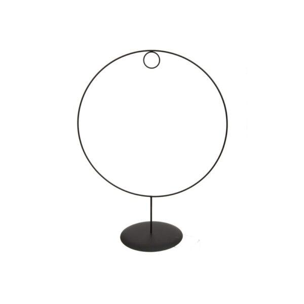 CERCHIO METALLO CON PIEDE D40X51 CM   (Cod. 35270-01)