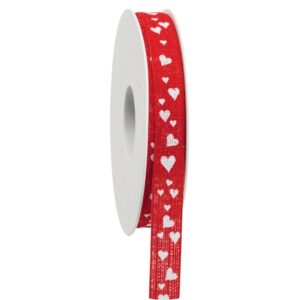 NASTRO CUORICINI 15MM 20MT rosso (Cod. 35052-02)