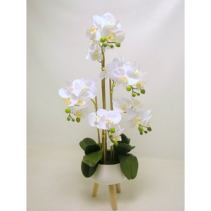 PHALENOPSIS REAL TOUCH CM73,5 IN VASO  (Cod. 35396-01)