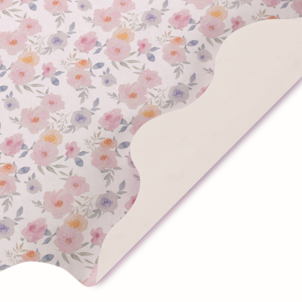 SOTTOV. MARGHERITA WATERFLOWER 40MY D.40 CM 50PZ bianco (Cod. 35227-02)
