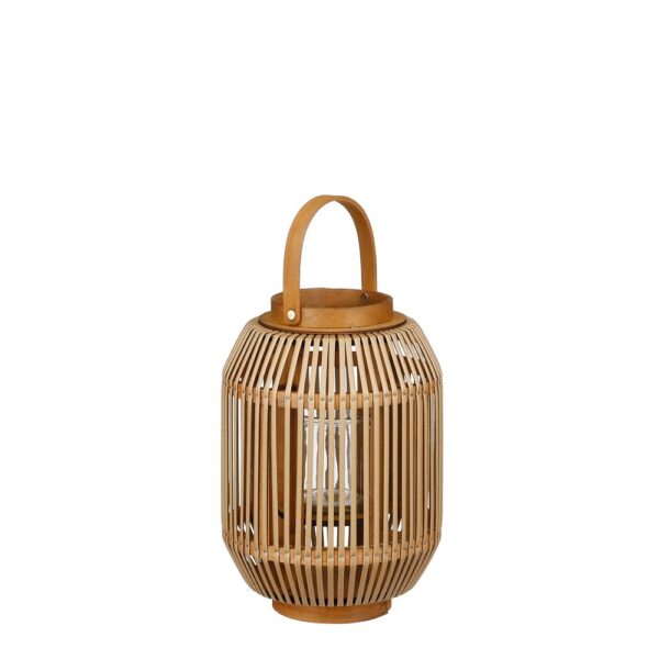 LANTERNA HAVARD H 33 D 23 CM marrone-chiaro (Cod. 35481-01)