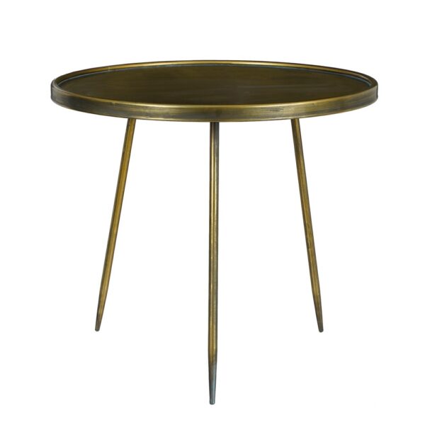 TAVOLINO SATU ORO H 53 D 60 CM  (Cod. 35489-01)