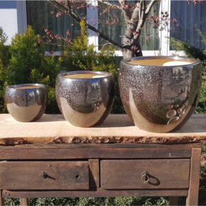 SET 3 CASPO' 32X32 H26 - 24X24 H20 - 17X17 H14 nero (Cod. 29358-02)