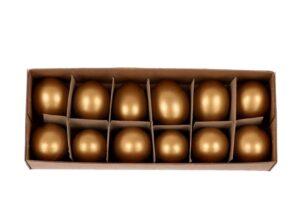 SET 12 PZ UOVA ORO (Cod. 35447-01)