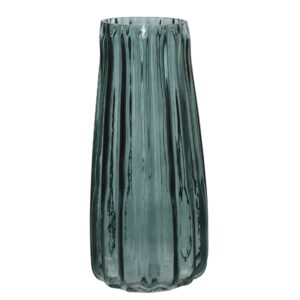 VASO VETRO D10 H21,5CM verde-scuro (Cod. 35039-01)
