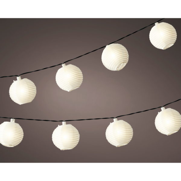 FILO LUCI A SFERA LED DA ESTERNO 9,5 MT  (Cod. 35599-01)