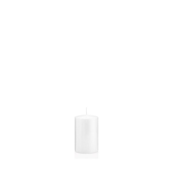 SET 24 PZ CANDELA MOCCOLO D 38 MM  H6 CM  60/38 bianco (Cod. 34953-03)