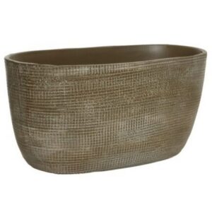 VASO TERRACOTTA OVALE D30 H13 CM (X 2 ORCHIDEE) marrone (Cod. 35594-01)
