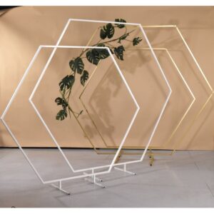 STRUTTURA ESAGONO D200  CM vb bianco (Cod. 35690-02)