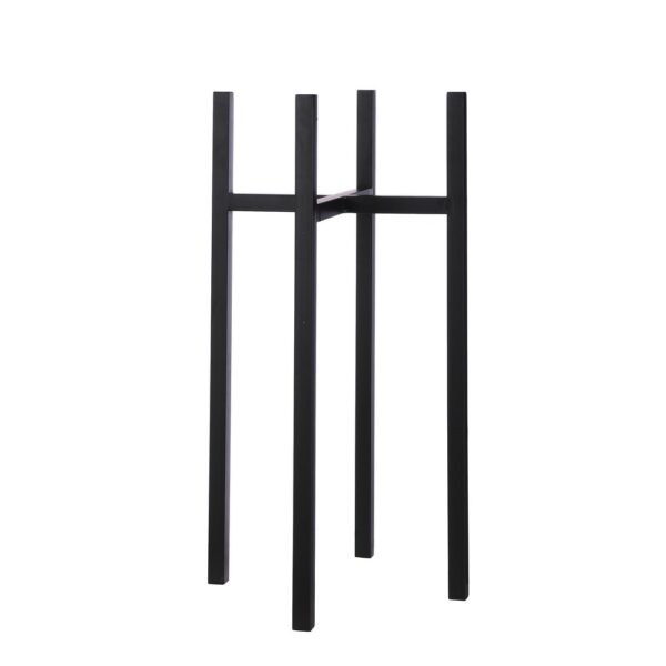 STRUTTURA PORTA VASO ASKOT XL 37,5X37,5 H71 CM nero (Cod. 35745-01)