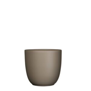 VASO TUSCA H18,5 D19,5 CM tortora-opaco (Cod. 24002-06)