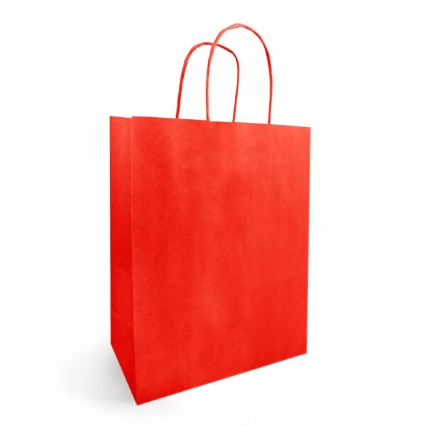 BORSE CARTA ROUGE 18X8 H22 CM 50PZ rosso (Cod. 35747-01)