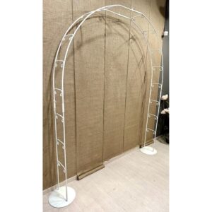 ARCO IN FERRO ROBUSTO CON RICCIOLI SMONTABILE H220  (Cod. 23930-01)