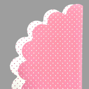 SOTTOVASI MARGHERITA MINI POIS D48 50PZ cipria (Cod. 30849-06)