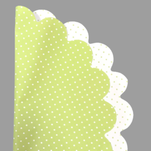SOTTOVASI MARGHERITA MINI POIS D48 50PZ salvia (Cod. 30849-08)