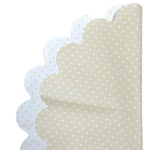 SOTTOVASI MARGHERITA MINI POIS D58 50PZ tortora (Cod. 30847-09)