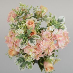 MAZZO ORTENSIE X 15 rosa (Cod. 35882-03)