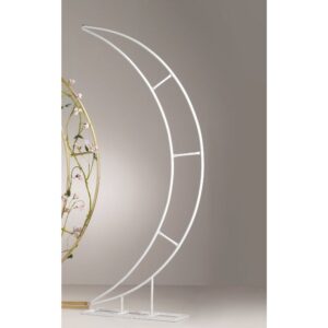 STRUTTURA MEZZA LUNA 70X25 H200 CM  bianco (Cod. 35798-02)