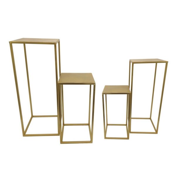 SET 4 ALZATE 20X40H- 24X60H- 27X80H- 30X100H oro (Cod. 35802-01)