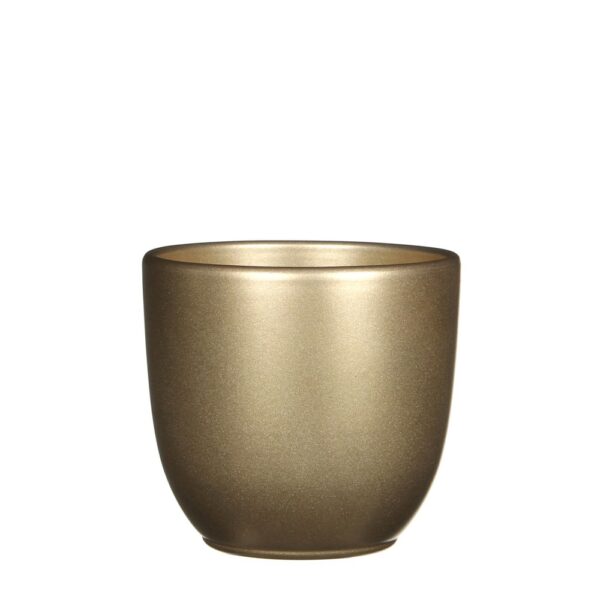 VASO TUSCA H13 D13,5 CM  oro- (Cod. 35864-01)