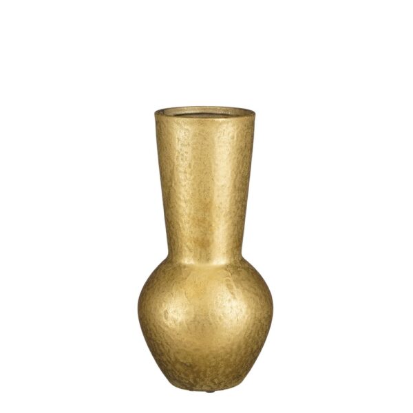 VASO LORA ORO H 35 D 18 CM  (Cod. 35838-01)