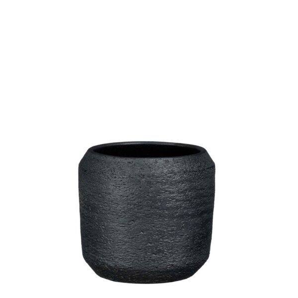VASO AMADORA H 17 D 18 CM nero (Cod. 35854-02)