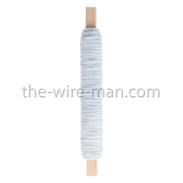 SPOLETTA FILO DECORATIVO GR.100 MM.0,50/0,55 50MT. bianco (Cod. 2750-14)