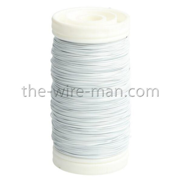 BOBINA FILO FERRO DECO PREMIUM MM.0,30 GR.100 bianco (Cod. 1434-11)