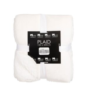 COPERTA IN PILE MARDY 200X150 CM bianco (Cod. 36231-01)