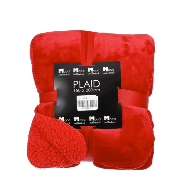 COPERTA IN PILE MARDY 200X150 CM rosso (Cod. 36231-02)