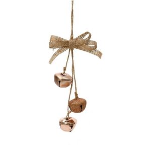 GHIRLANDA CAMPANELLE 3,5X8 H14 CM bronzo (Cod. 35945-01)