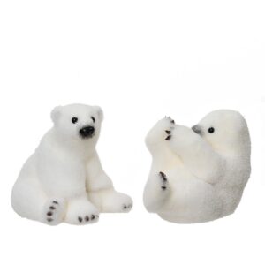 ORSO POLARE BIANCO 20x20x18cm (1 PZ)  (Cod. 27349-01)