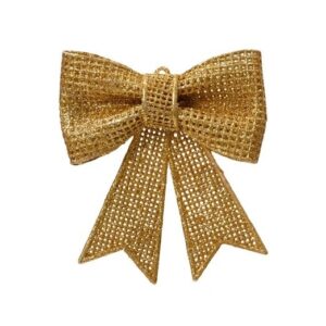 FIOCCO D'APPENDERE 2X11,5 H13 CM oro (Cod. 35983-03)