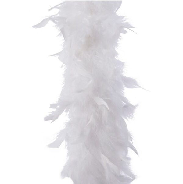 BOA PIUME BIANCO D17 H184 CM  (Cod. 36058-01)